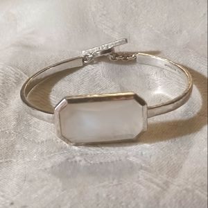 Ippolita Wonderland MOP Oval Toggle Bracelet, SS